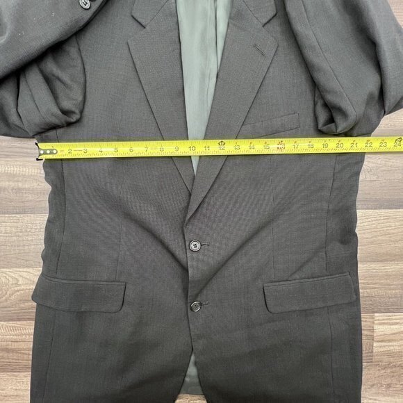 BROOKS BROTHERS 346 Mens 100% Wool Sport Coat Suit Jacket Blazer 42 R VTG - Picture 7 of 9